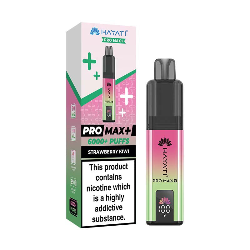 Hayati Pro Max+ 20mg Prefilled Pod Kit Strawberry Kiwi