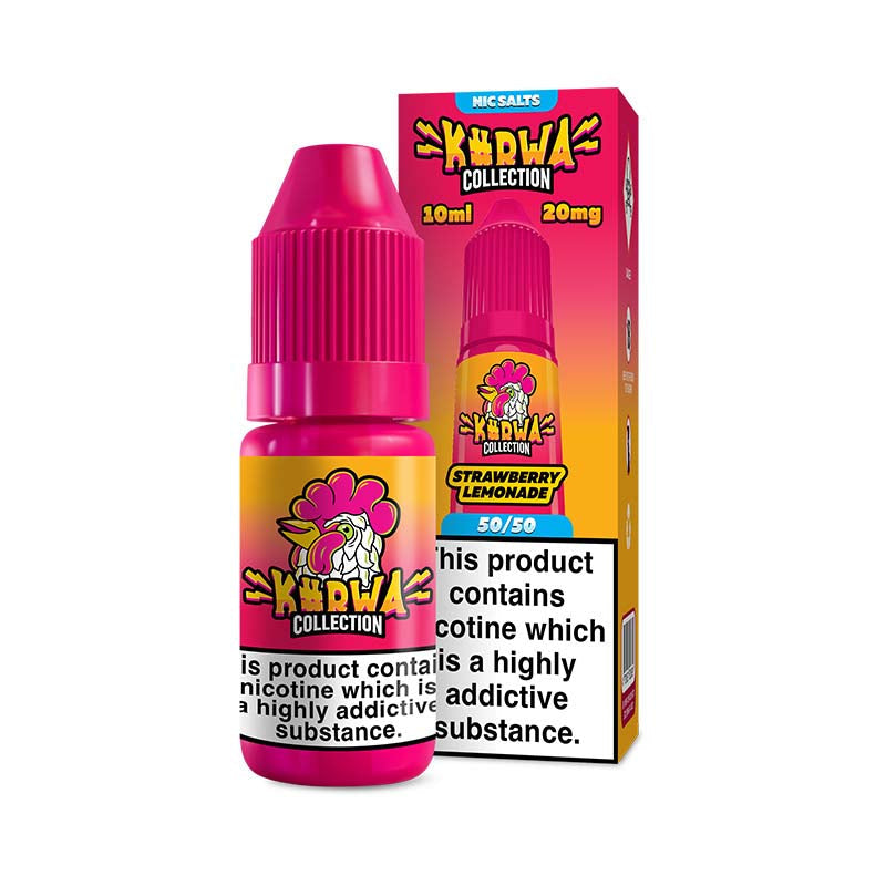 Kurwa Strawberry Lemonade 20mg Nic Salt E-liquid