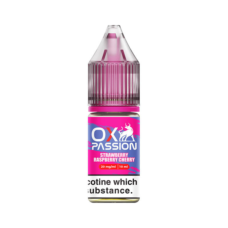 oxva ox passion 20mg nic salt strawberry raspberry cherry