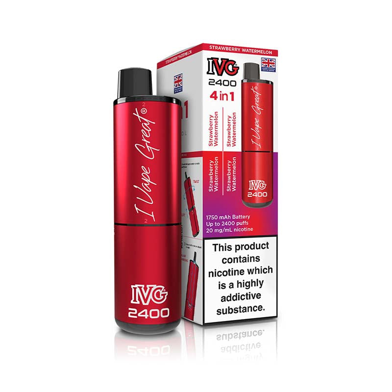 ivg 2400 4 in 1 20mg rechargeable pod kit