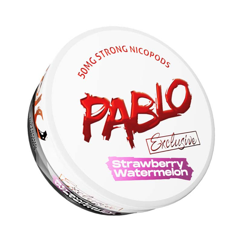 pablo exclusive 50mg nicotine pouches strawberry watermelon