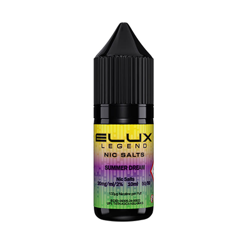 elux legend nic salts 10mg summer dream