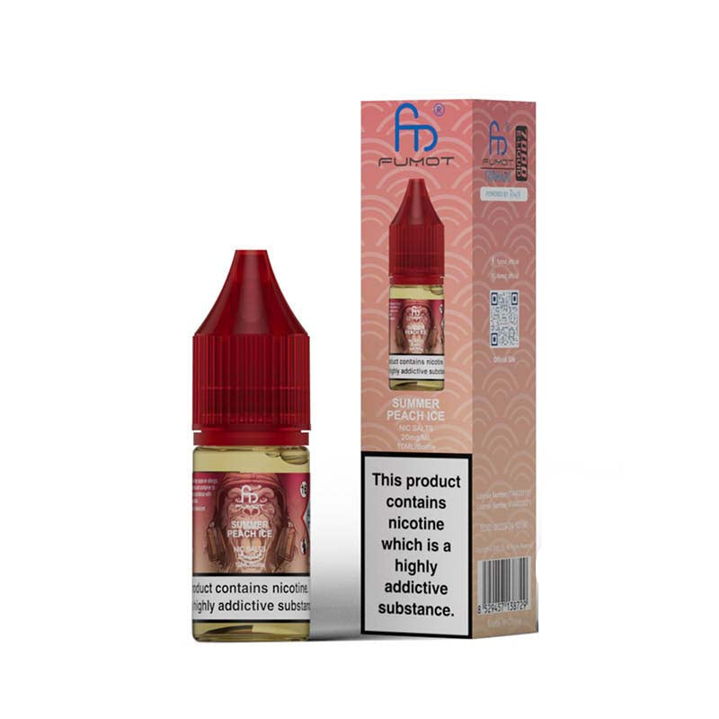 RandM Tornado 7000 Summer Peach Ice 20mg Nic Salt E-liquid