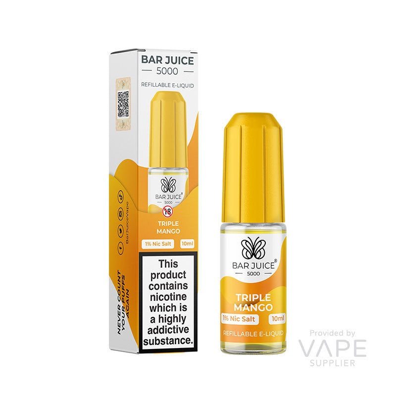 bar juice 5000 triple mango nic salt 10mg