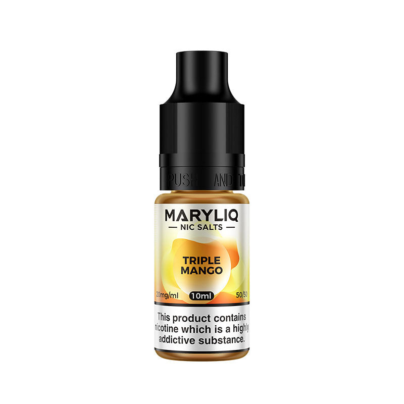 maryliq nic salt eliquid 10mg triple mango