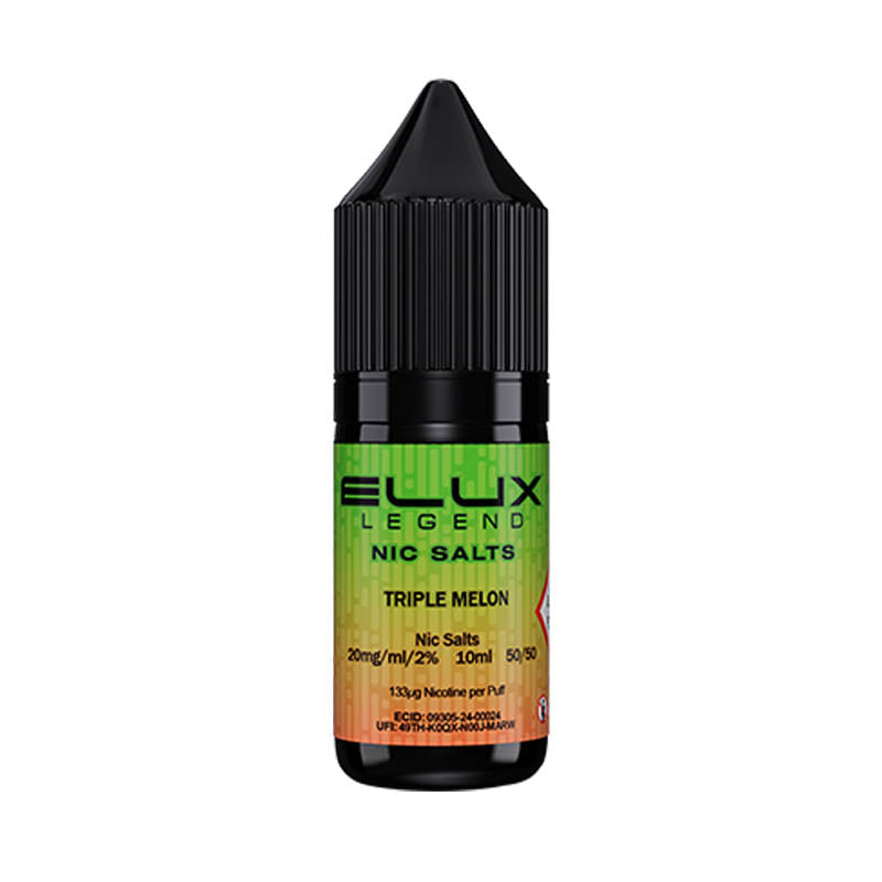 elux legend nic salts 20mg triple melon