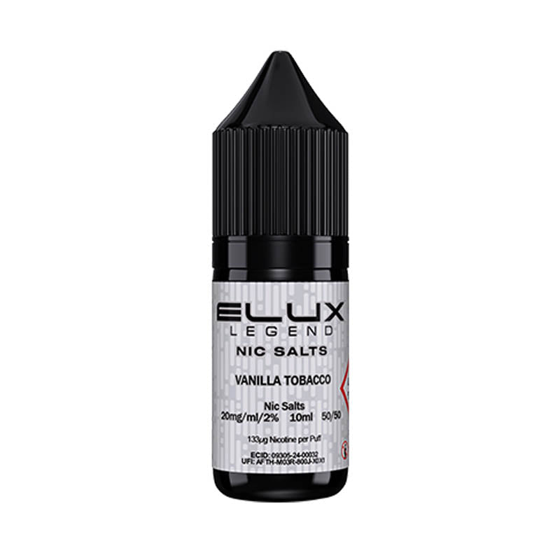 elux legend nic salts 20mg vanilla tobacco