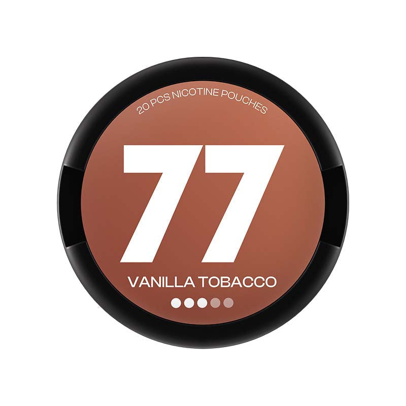 77 Medium Vanilla Tobacco 10.4mg Nicotine Pouches