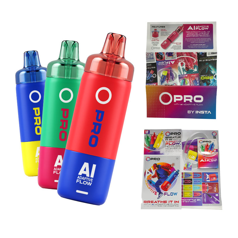 INSTA O Pro Prefilled Pod Kit Bundle