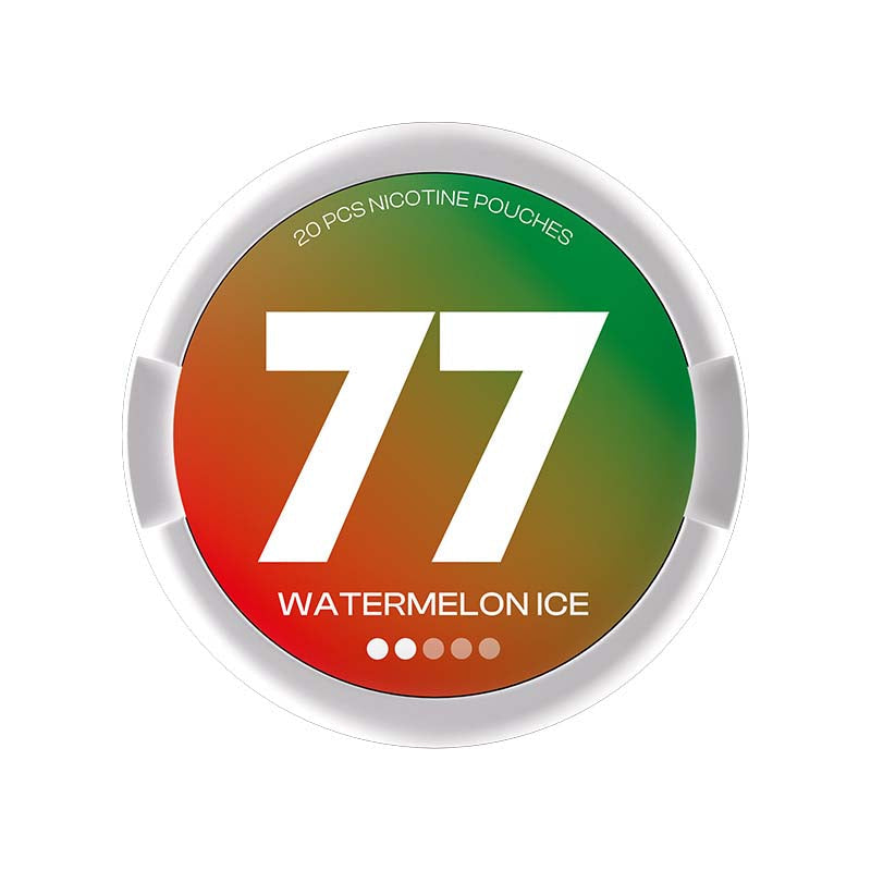 77 Light Watermelon Ice 5.2mg Nicotine Pouches
