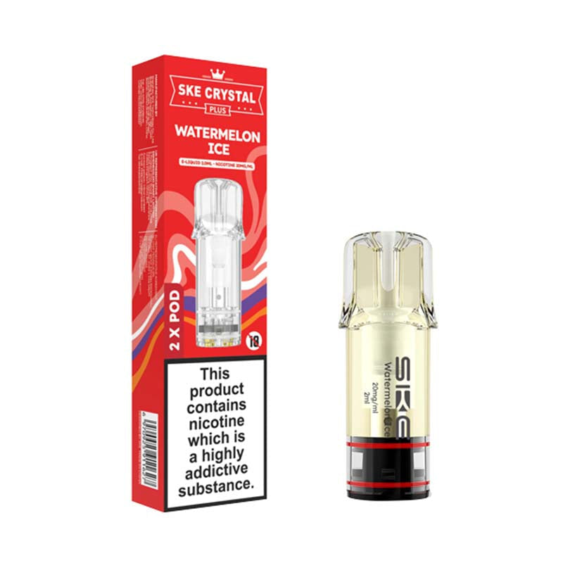 SKE Crystal Plus Watermelon Ice 20mg Prefilled Pods