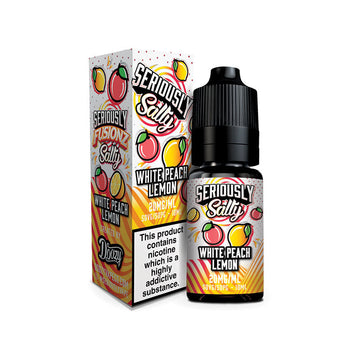 Seriously Fusionz White Peach Lemon Nic Salt