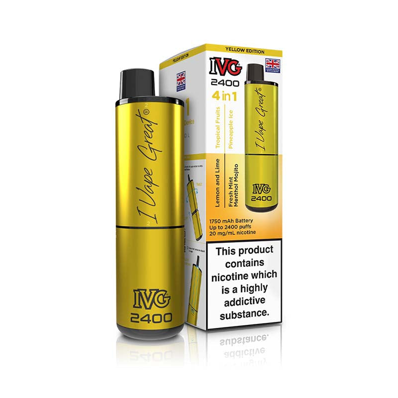 ivg 2400 4 in 1 20mg rechargeable pod kit