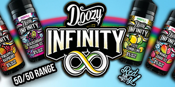  Doozy Vape Co Infinity Blue Razz Mojito Nic Salt E Liquid 
