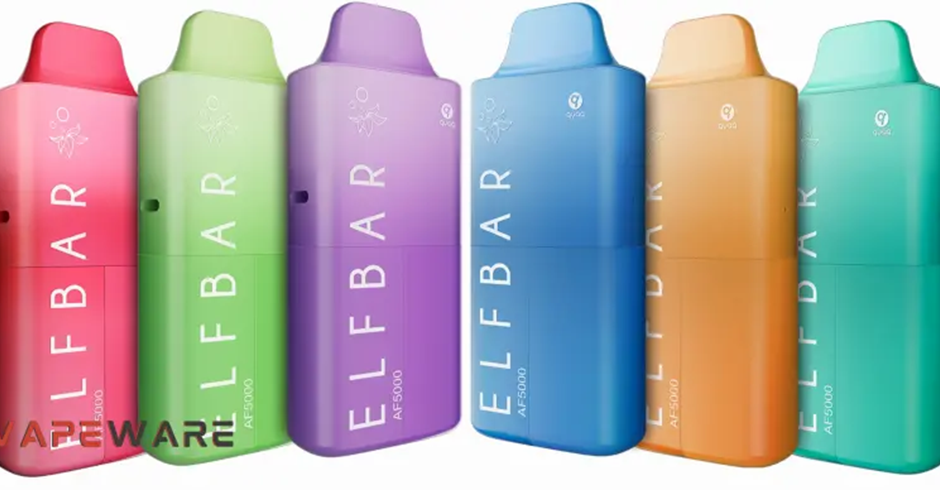 Elf Bar AF5000 with Extended Puff Count for Daily Use - Vapesupermall