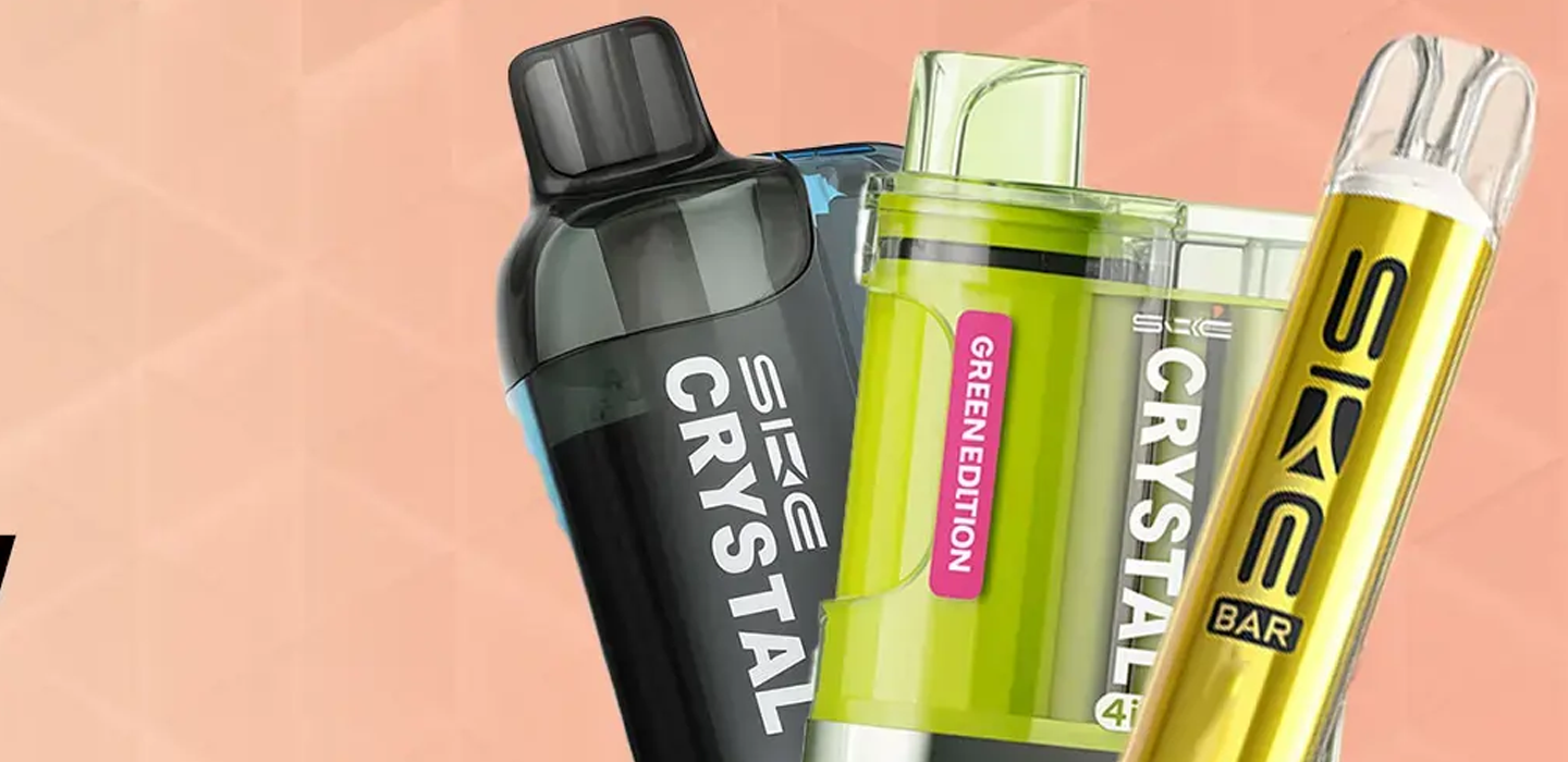 SKE Crystal Bar disposable vape flavours