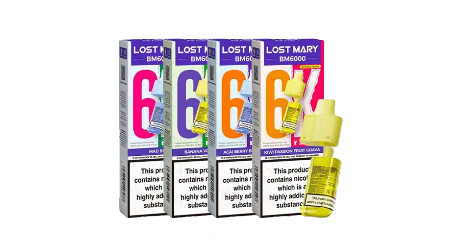 Lost Mary BM6000 Refill – Pure Taste, Modern Convenience
