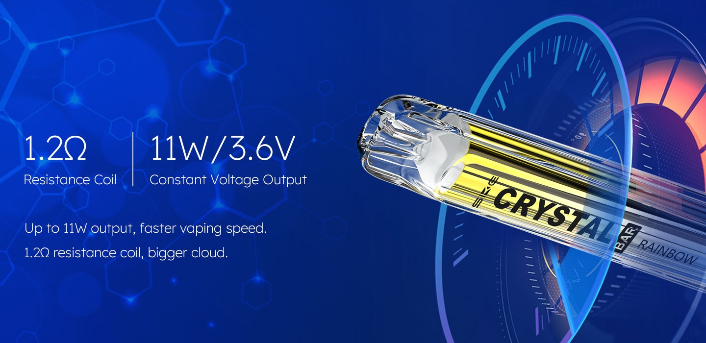 SKE Crystal Bar vape review 2025