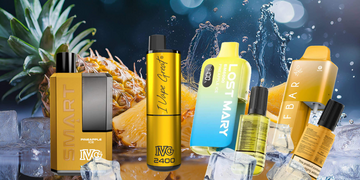 Double Drip Pineapple Ice Nic Salt 10ml E-Liquid