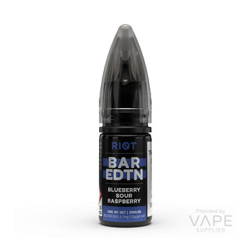 Riot Squad Blueberry Sour Raspberry Bar Edition Nic Salt