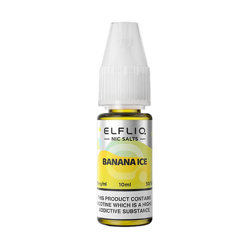 elfliq nic salts 5mg banana ice