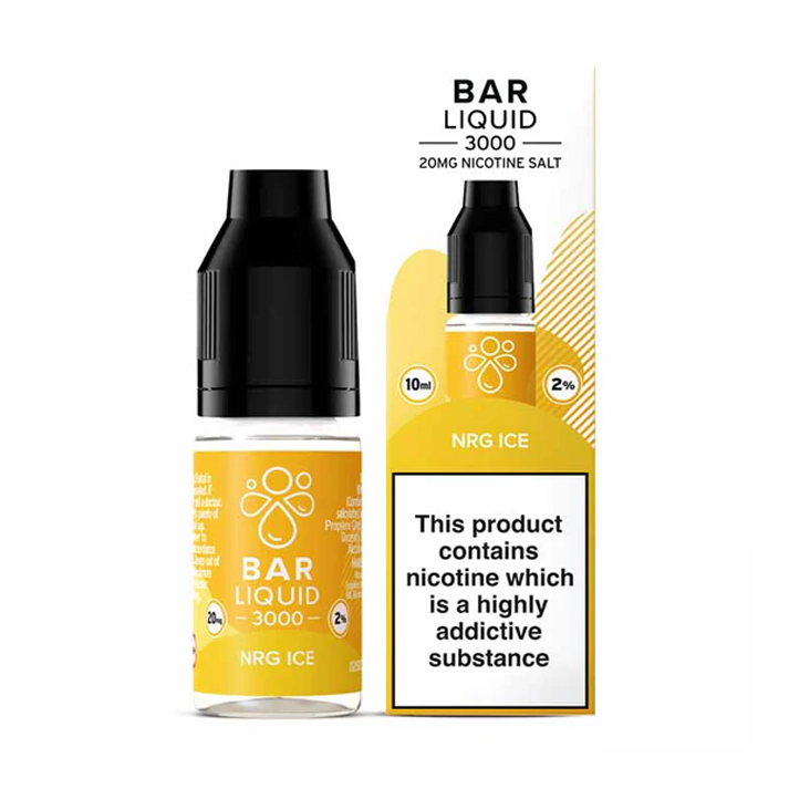Bar Liquid 3000 Energy Ice Nic Salt