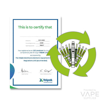 Vape Recycling Point - Distributor Take Back Scheme - DTS