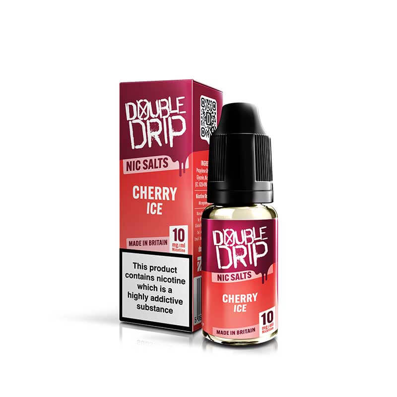 Double Drip Cherry Ice Nic Salt 10ml E-Liquid