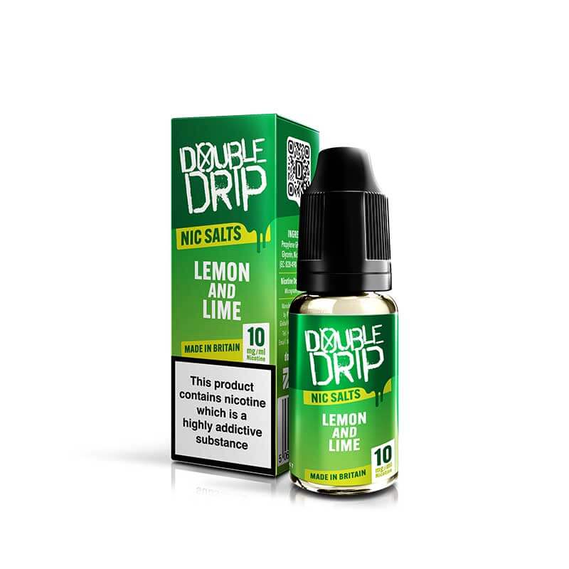 Double Drip Lemon & Lime Nic Salt 10ml E-Liquid