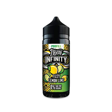 Doozy Vape Co Infinity Fizzy Lemon Lime 50/50 Shortfill E-Liquid 100ml