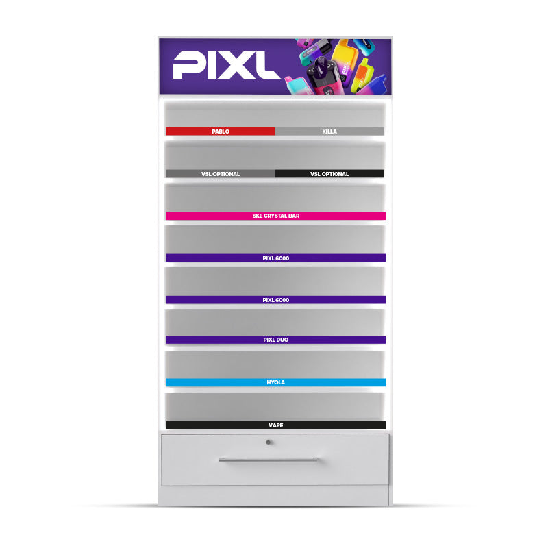 P5 1m Backwall Planogram