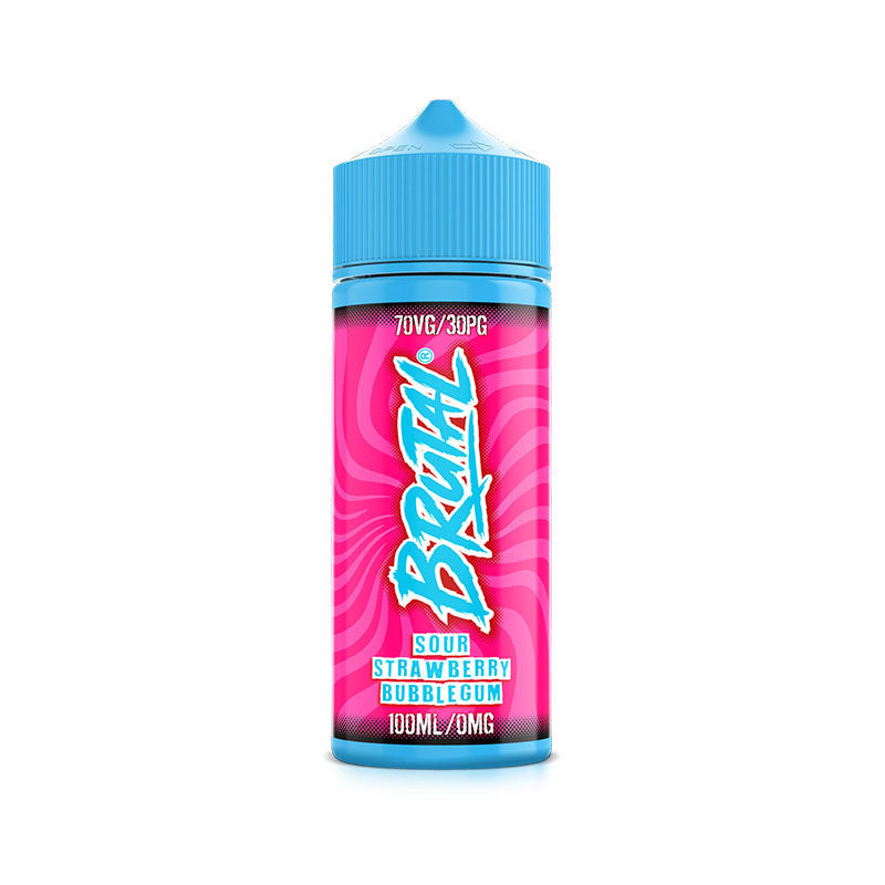 Brutal Sour Strawberry Bubblegum 100ml Shortfill