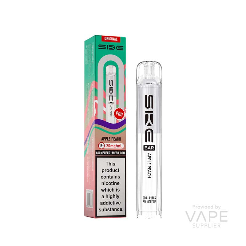 SKE Crystal Bar 600 Apple Peach 20mg Prefilled Pods