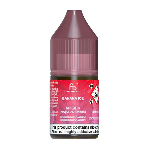 fumot randm 7000 nic salt banana ice
