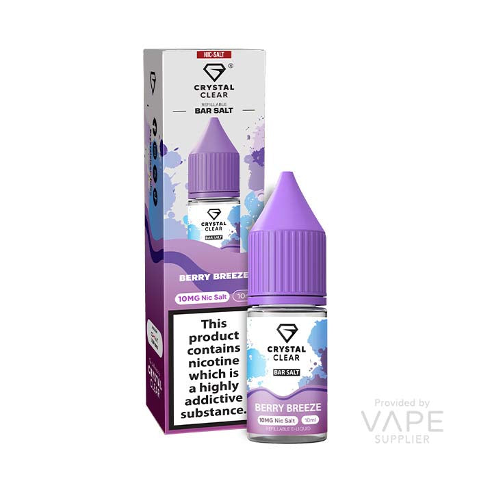crystal clear nic salt berry breeze