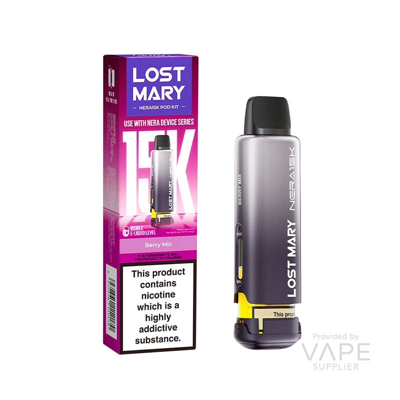 lost mary nera 15k 20mg prefilled pod