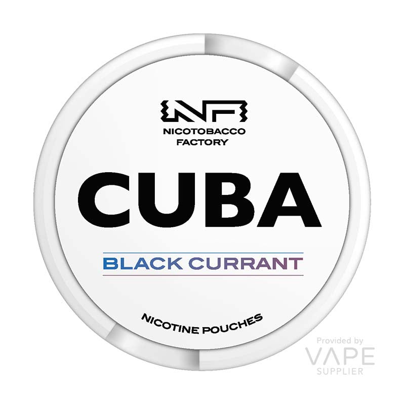 cuba white 25mg nicotine pouch banana hit