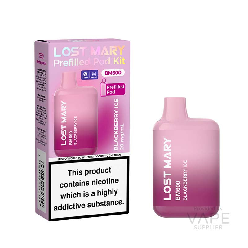Lost Mary BM600 20mg Prefilled Pod Kit Blackberry Ice