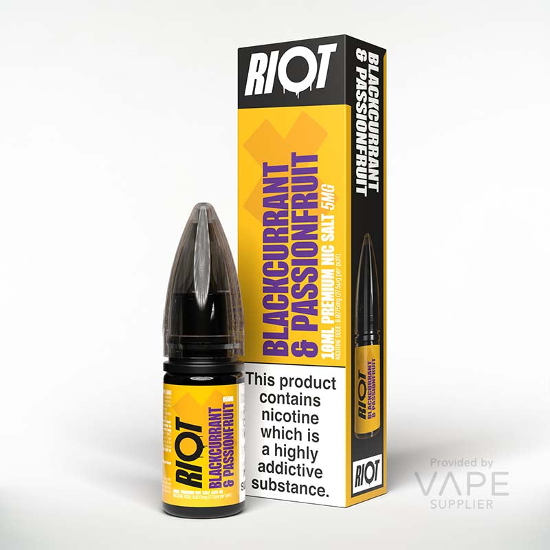 riot x 5mg nic salts