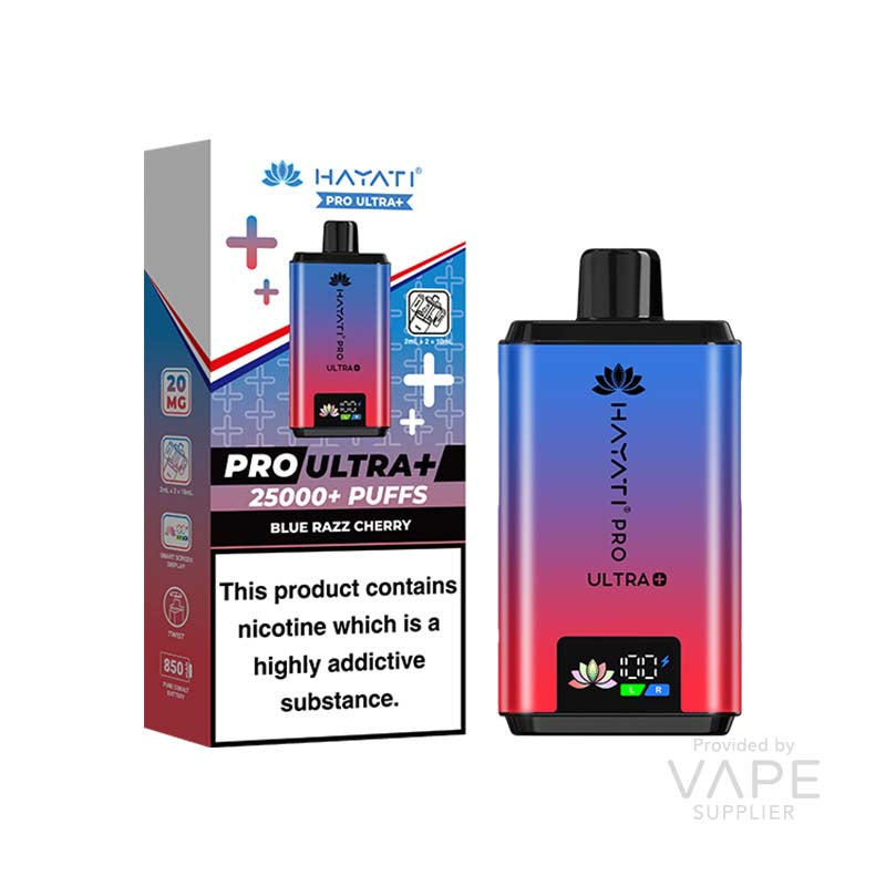Hayati Pro Ultra 20mg Prefilled Pod Kit Blue Razz Cherry