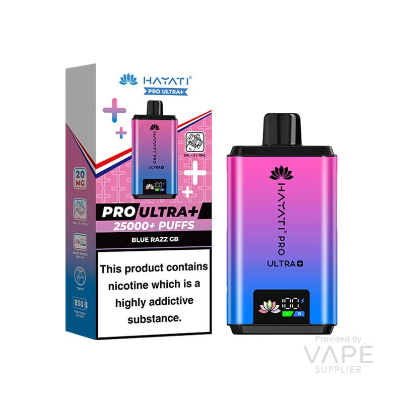 Hayati Pro Ultra 20mg Prefilled Pod Kit Blue Razz GB