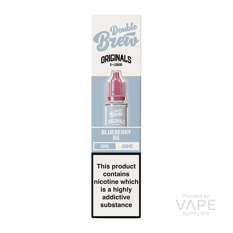 Ohm Brew Double Brew Originals Blueberry BG 20mg Nic Salt E-liquid