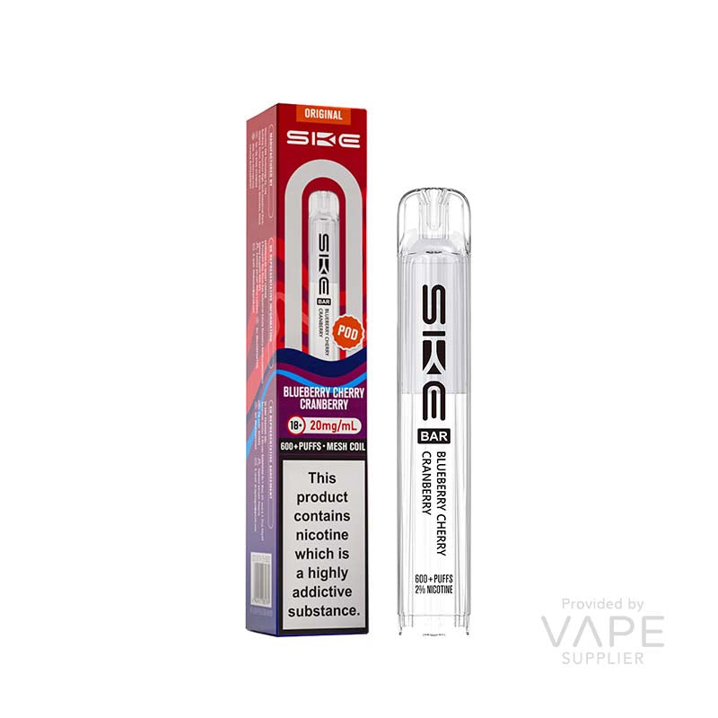SKE Crystal Bar 600 Blueberry Cherry Cranberry 20mg Prefilled Pods