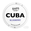 cuba white 25mg nicotine pouch blueberry