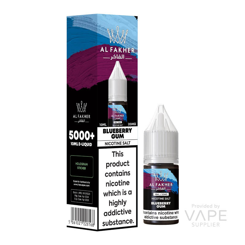 al fakher 5000 nic salt blueberry gum