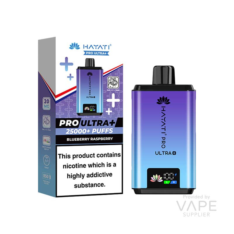 Hayati Pro Ultra 20mg Prefilled Pod Kit Blueberry Raspberry