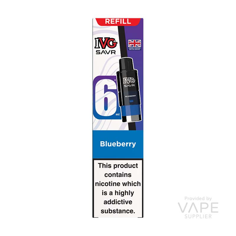 IVG SAVR Blueberry 20mg Prefilled Pods