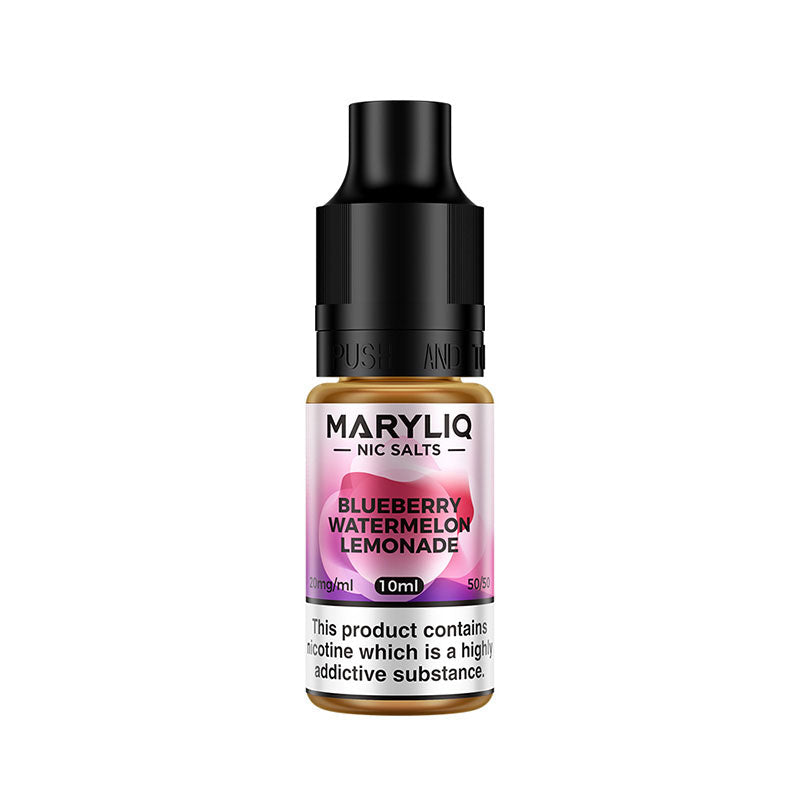 maryliq nic salt eliquid 10mg blueberry watermelon lemonade