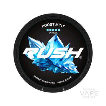 rush extreme 30mg snus nicotine pouches boost mint