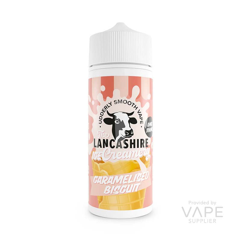 Lancashire Creamery Shortfills Caramel Choo Choo 100ml Shortfill E-liquid
